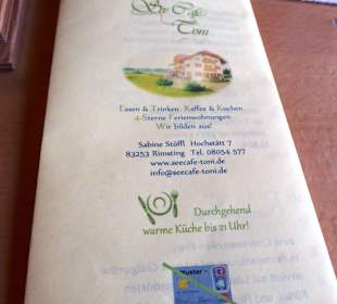 Seecafe Toni am Chiemsee