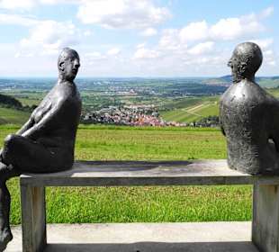 Zweisamkeit vor dem Weinort