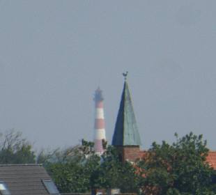 Blick vom Aussichtspunkt am Deich von Ording