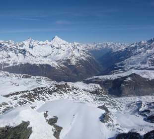 Mattertal mit Weißhorn