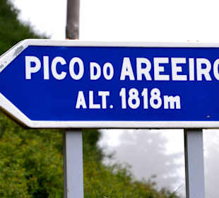 Der Weg zum Pico do Areeiro