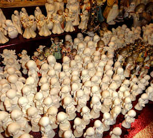 Auslagen auf dem Lamberti-Markt