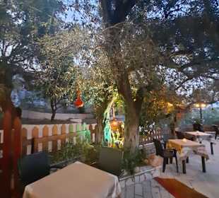 Terrasse am Abend