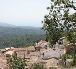 Aussicht von der Kirche Chlomos