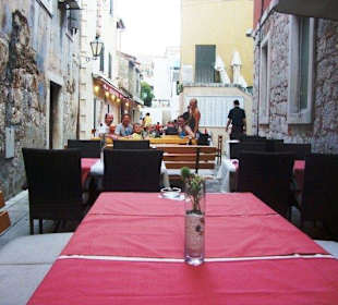 Pod Odrnom - Restaurant in den Gassen von Omis 