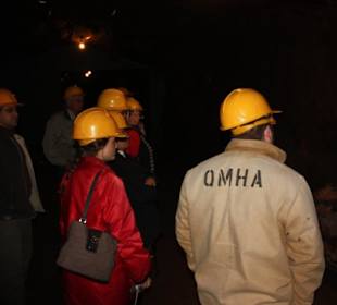 Unter Tage in der Quincy Mine