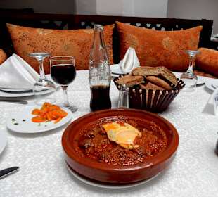 Tajine-marokkanisches Gericht