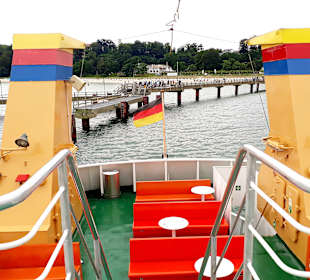 Mit der MS Adler Mönchgut von Usedom nach Rügen un