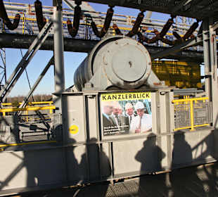 Kanzlerblick bis hierher geht die kleine Führung