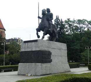Denkmal für Bolesława I., erster König Polens