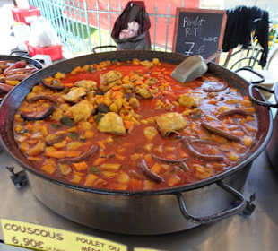 Rundgang über den Wochenmarkt von Port Vendres