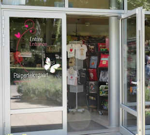 Eingang zum Schmetterlingsgarten