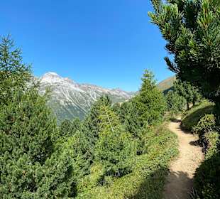 Wandern Malles Venosta / Mals