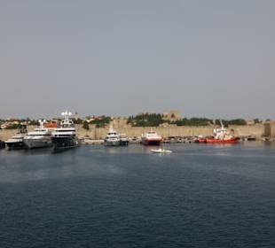 Die Überfahrt nach Marmaris vom Rhodos aus