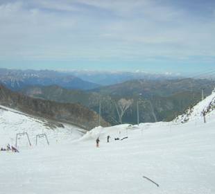Skifahr'n im August
