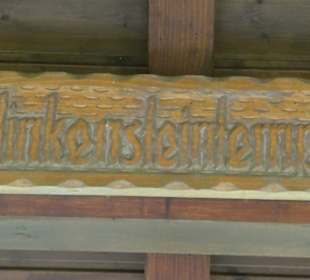 Schutzhütte und Aussichtspunkt Klinkensteintempel