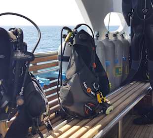 An Bord der Dive Point 1