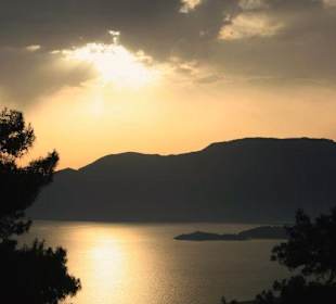 Sonnenuntergang am Iztuzu Strand