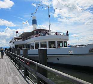 Raddampfer auf dem Ammersee