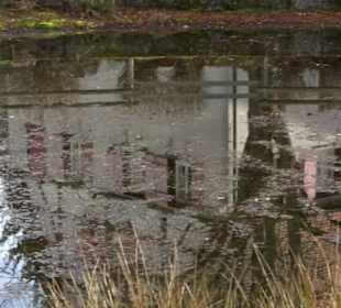 Hüle beim Dorfgemeinschaftshaus Bernloch
