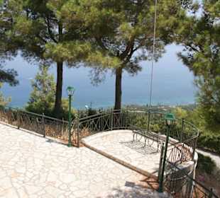 Aussicht von der Kirche Chlomos