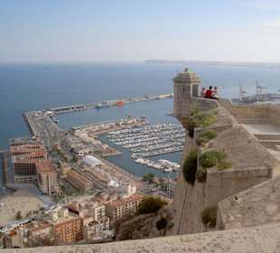 Vista dal castello di Alicante