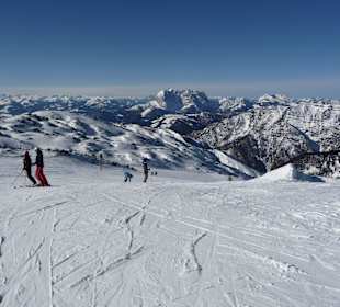 Skigebiet Steinplatte mit Wilder Kaiser