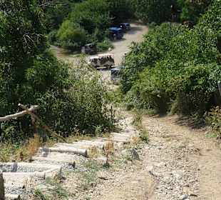 Es geht auch mit dem Jeep