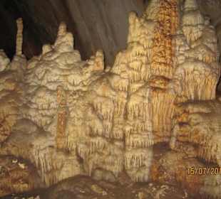 Im Inneren der Höhle