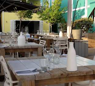 Impressionen von der Terrasse des BijBlauw
