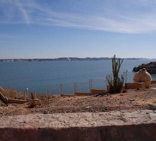 Aussicht vom Gelände des Abu Simbel