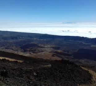Teide Nationalpark in Las Canadas del Teide