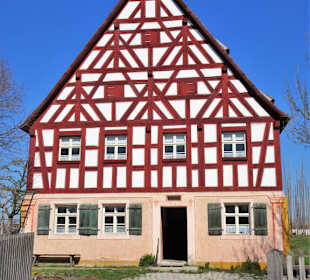 Bäuerliche Idylle im Fränkischen Freilandmuseum