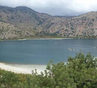 Panoramablick auf den See