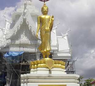 Schöne Buddhastatue