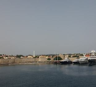 Die Überfahrt nach Marmaris vom Rhodos aus