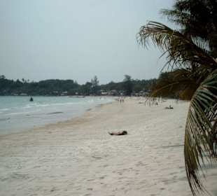 Leerer Strand auf Koh Phangan