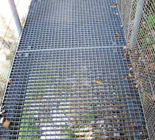 Gehpfad über der Klamm