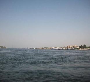 Tagesausflug nach Luxor - auf dem Nil