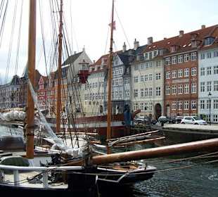 Im Nyhavn von Kopenhagen