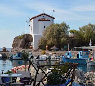 Skala Sykamnias - der Hafen