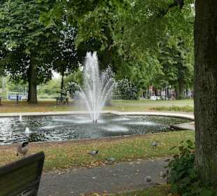 Springbrunnen im Stadtgarten