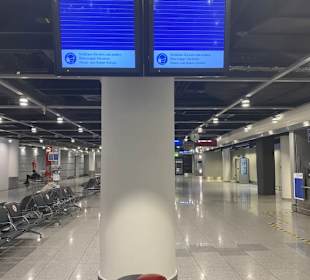 Flughafen DUS während Corona