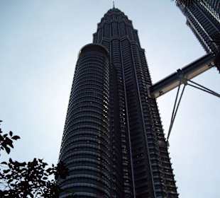 Blick auf die Kuala Lumpur Twin Towers
