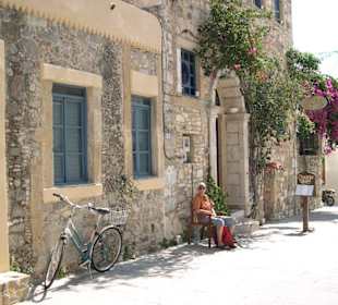 Die sehr charmanten Gäßchen von Kos