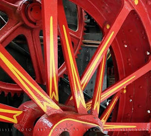 Detail Heucke Dampfpflug-Lokomotive Baujahr 1911