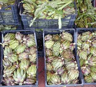 Eindrücke vom Wochenmarkt Nuoro