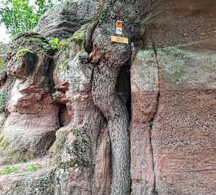 Felsen Braut und Bräutigam