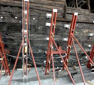 Die alte und restaurierte Hansekogge