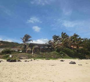 Hütte am Strand